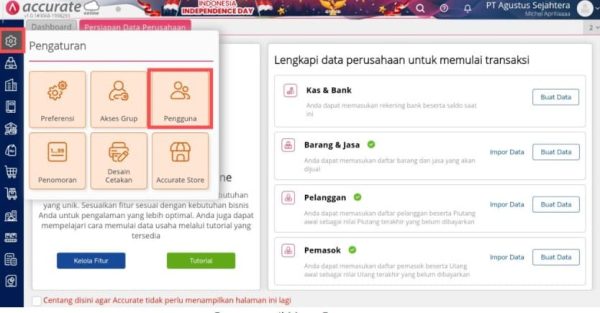 Pembatasan Akses Pengguna