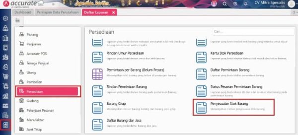 Cara Mengatasi Stok Barang Tidak Sinkron di Accurate