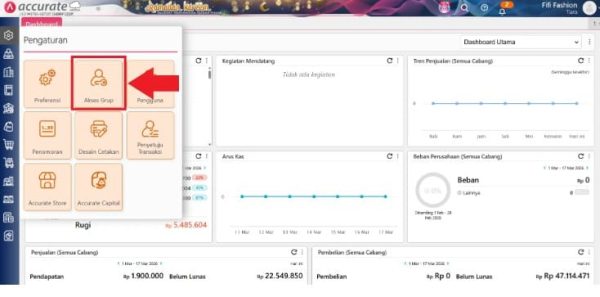 Cara Mengatur Akses Pengguna di Accurate Online untuk Keamanan Data Perusahaan